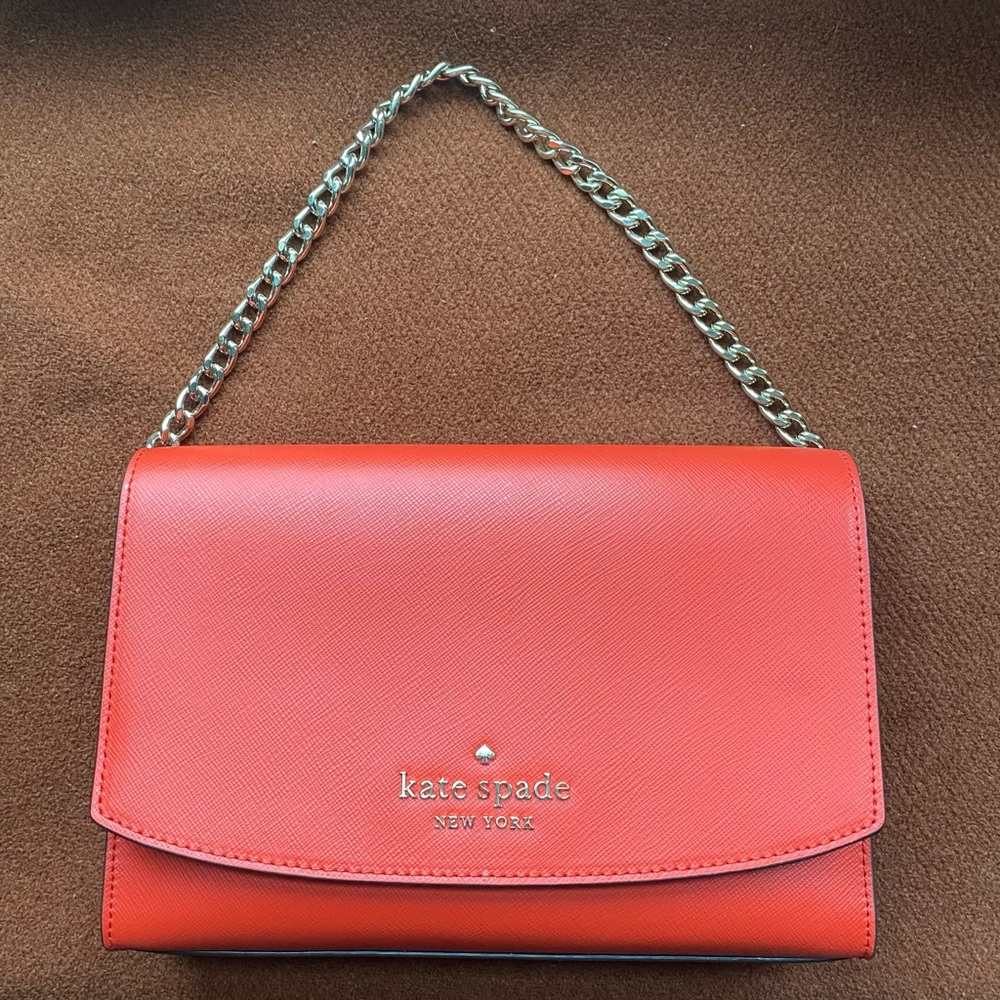 Brand new red Late Spade Bag